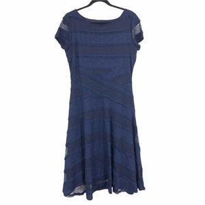 Womens Sangria Dress sz 12 9767 Lace Stretch Cap